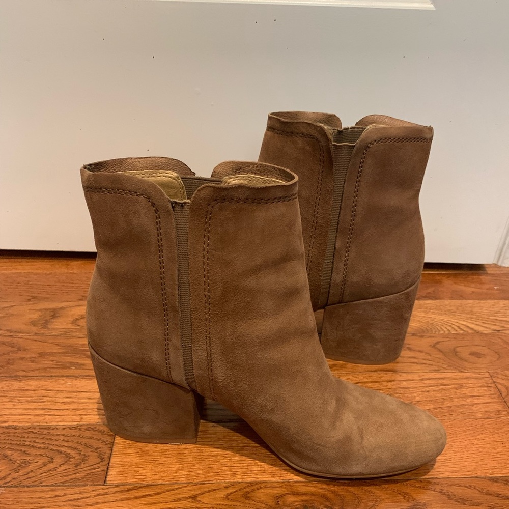 Lucky Brand Suede Booties